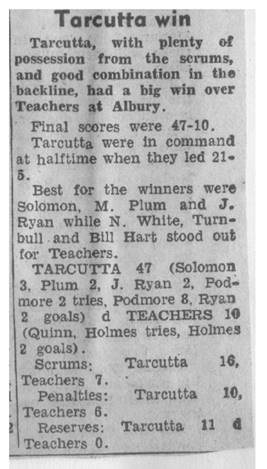 1971 10 Teachers v Tarcutta 2