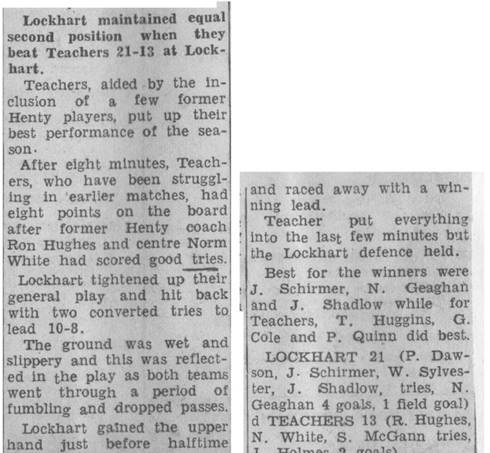 1971 06 Teachers v Lockhart