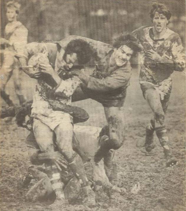 Ian OConnell with Paul Seaton 1983